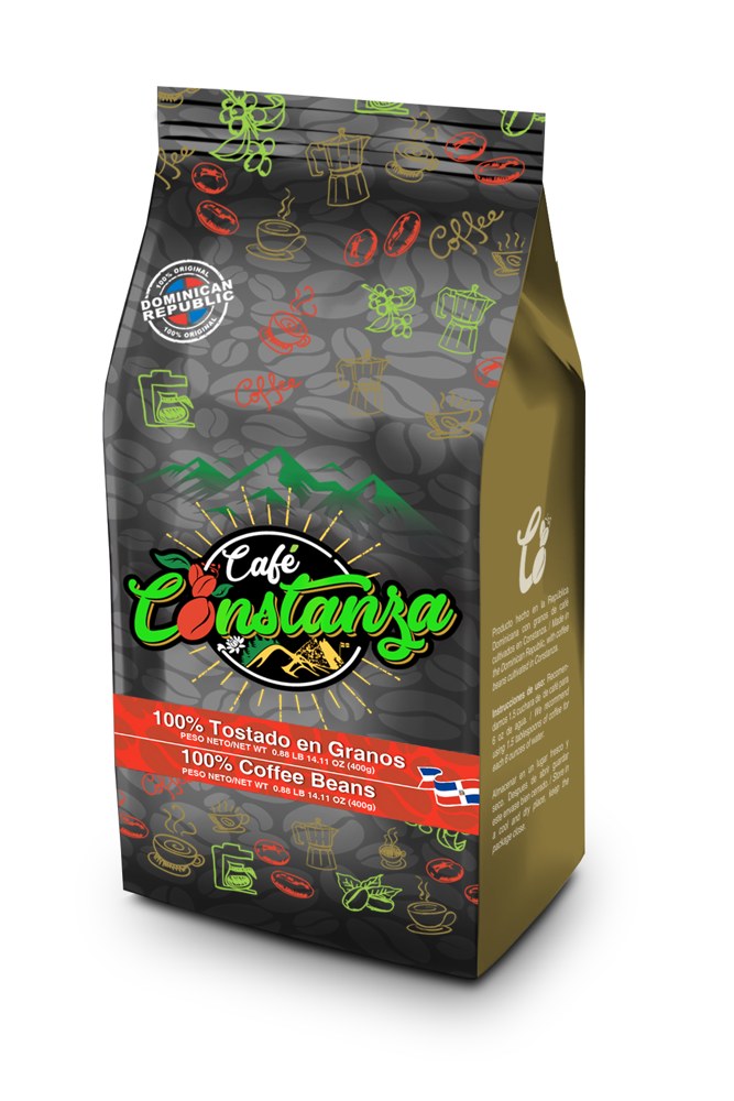 Café Constanza 100% tostado en granos, 400g